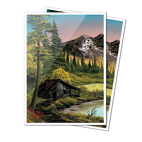 Bob Ross Mountain Retreat - 105ct Apex Deck Protector Sleeves - Ultra Rare Emporium