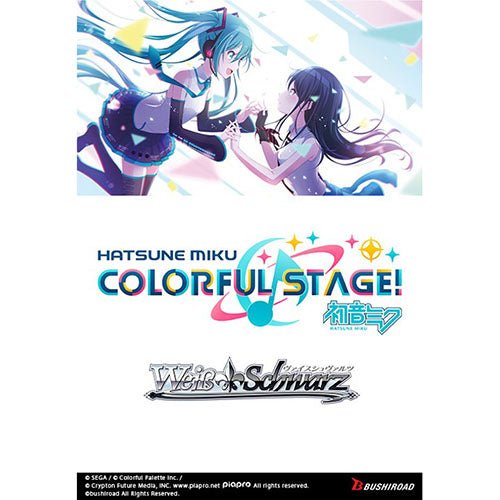 Weiss Schwarz - Hatsune Miku: Colourful Stage! Booster Box (12 Packs) ENG - Ultra Rare Emporium