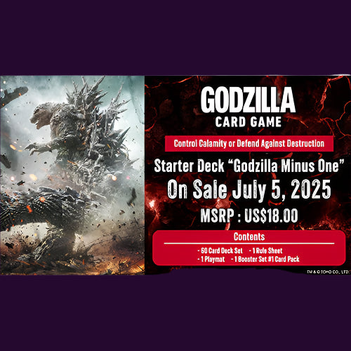 Godzilla Card Game - Godzilla Minus One Starter Deck - Ultra Rare Emporium