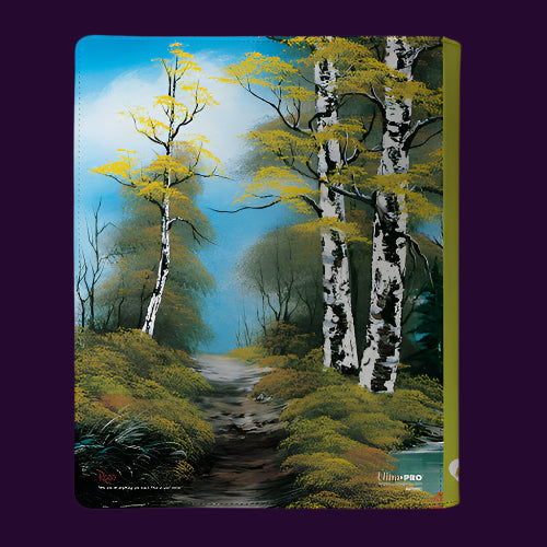 Ultra Pro - Bob Ross Lakeside Path - 9 Pocket Zippered PRO-Binder - Ultra Rare Emporium