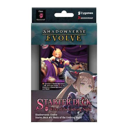 SHADOWVERSE: EVOLVE STARTER DECK SD05 - WALTZ OF THE UNDYING NIGHT - Ultra Rare Emporium