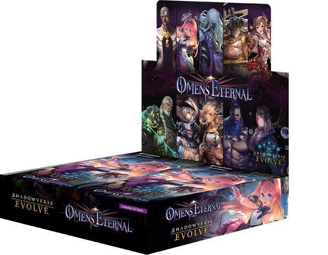 SHADOWVERSE: EVOLVE BOOSTER BOX BP05 - OMENS ETERNAL (16 Pack) - Ultra Rare Emporium
