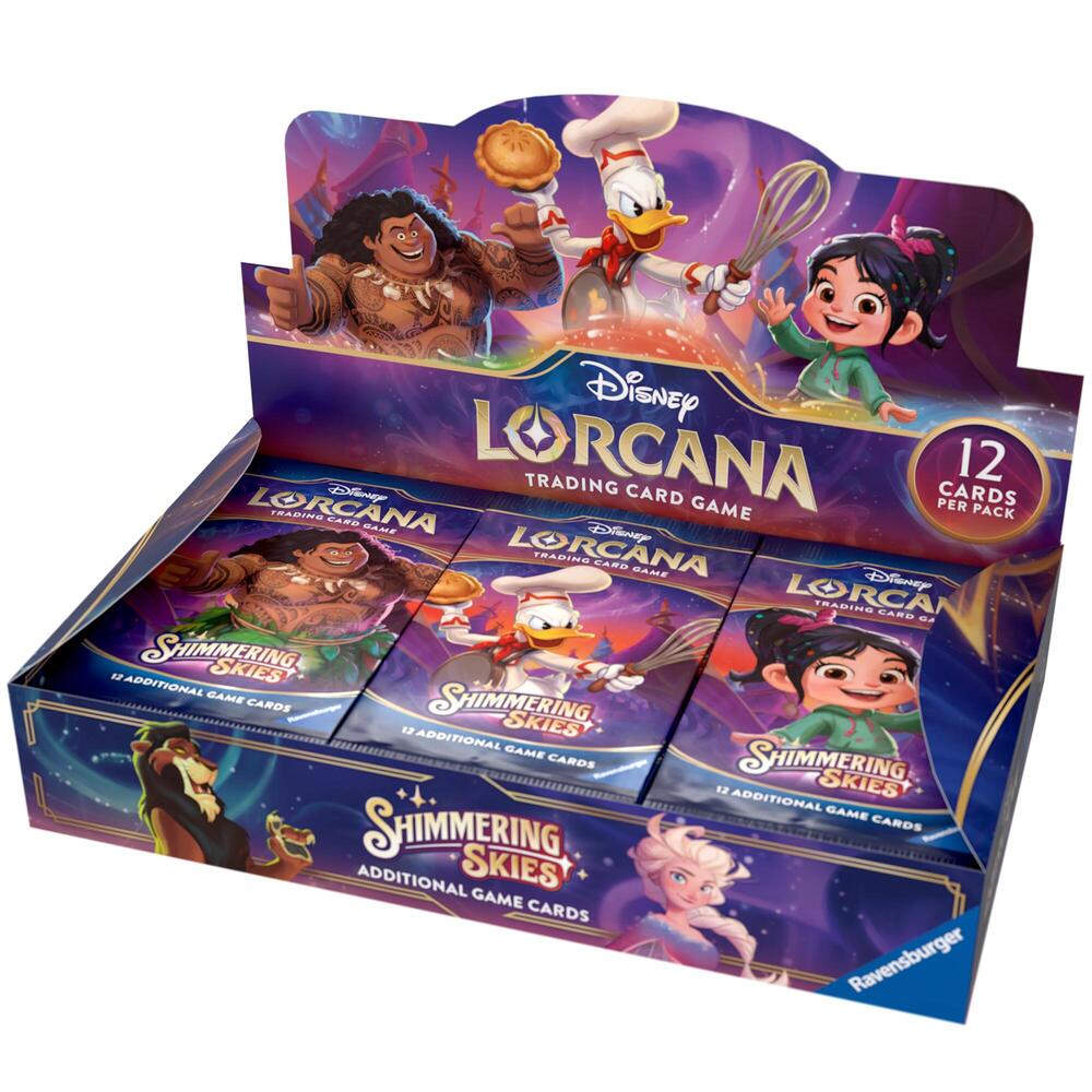 Disney Lorcana TCG Shimmering Skies Set 5 - 24 Pack Booster Box - Ultra Rare Emporium