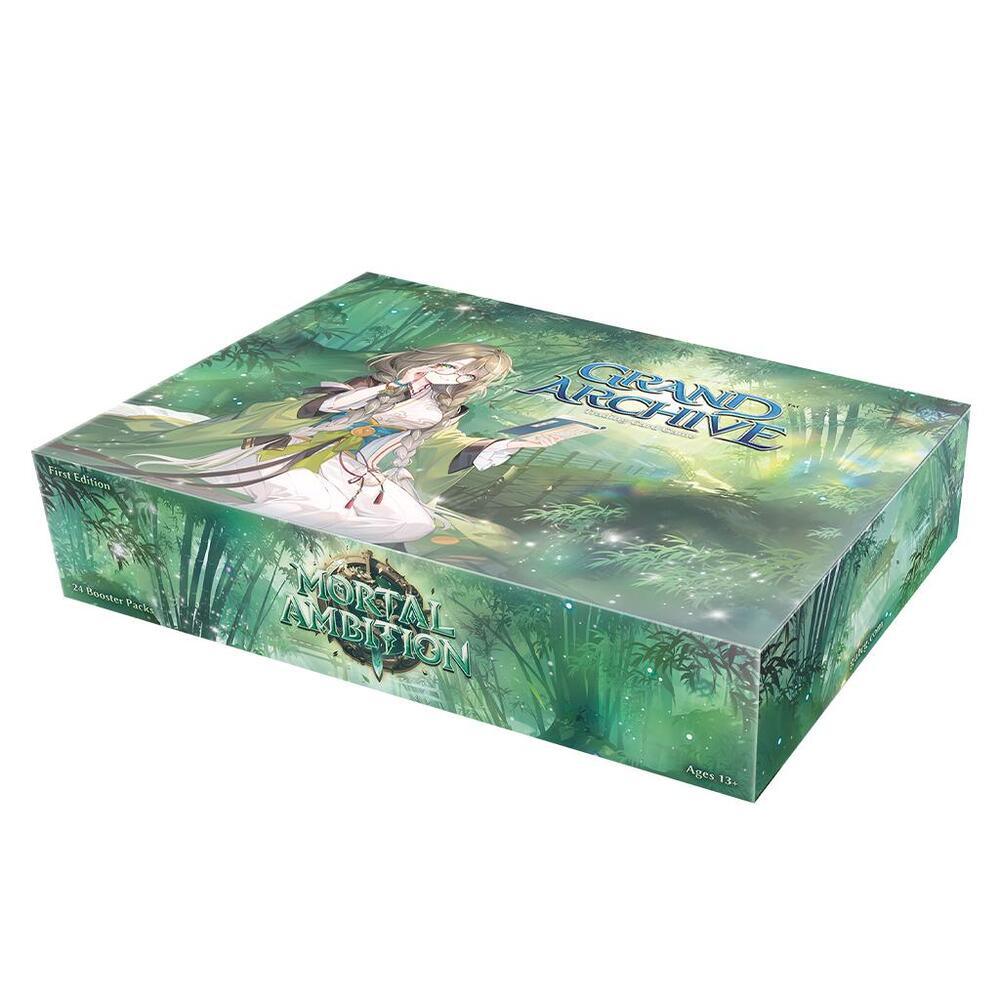 Grand Archive TCG - Mortal Ambition First Edition Booster Box (24 Packs) - Ultra Rare Emporium