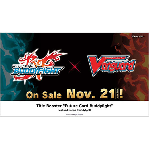 Cardfight!! Vanguard - Future Card Buddyfight Booster Box (12 Packs) - Ultra Rare Cards