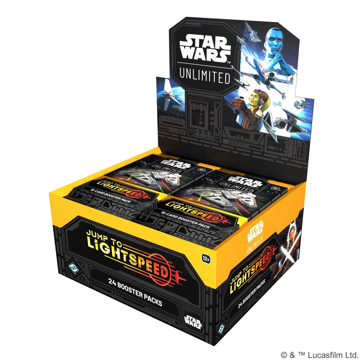 Star Wars: Unlimited Jump to Lightspeed Set 4 Booster Display (24 Packs) - Ultra Rare Emporium