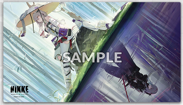 Weiss Schwarz - Vol 9 Rubber Playmat - GODDESS OF VICTORY: NIKKE NEW YEAR NEW SWORD Scarlet - Ultra Rare Cards