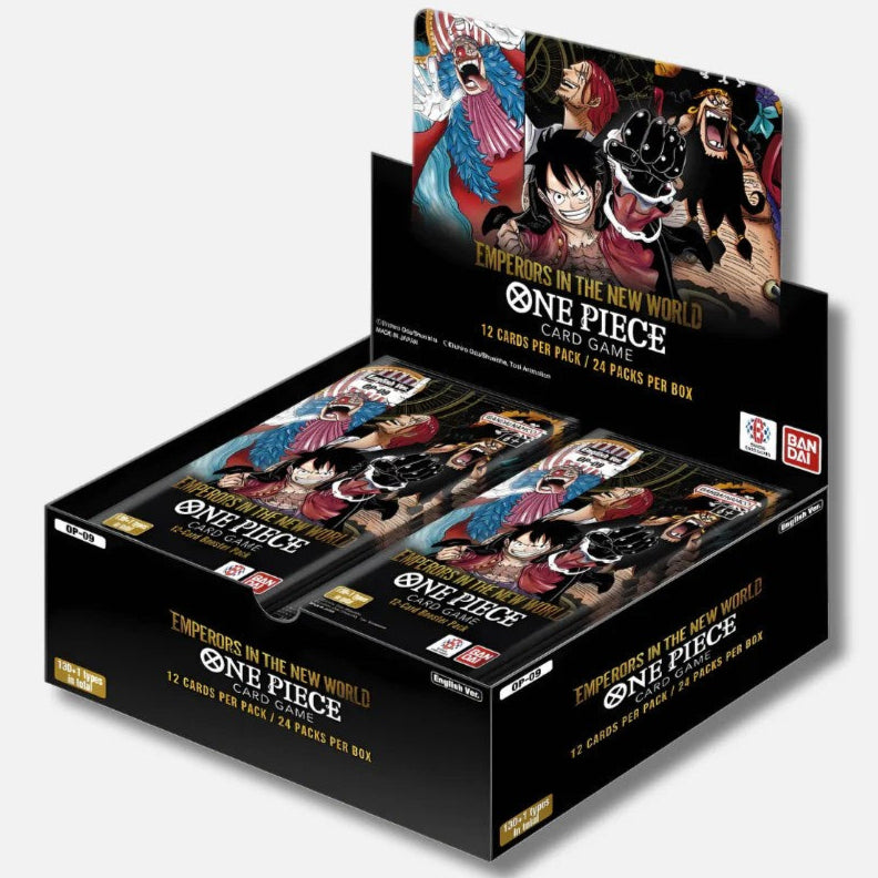 One Piece Card Game: Booster Box - Emperors In The New World (OP-09) Ultra Rare Emporium One Piece Card Game: Booster Box - Emperors In The New World (OP-09) Ultra Rare Emporium
