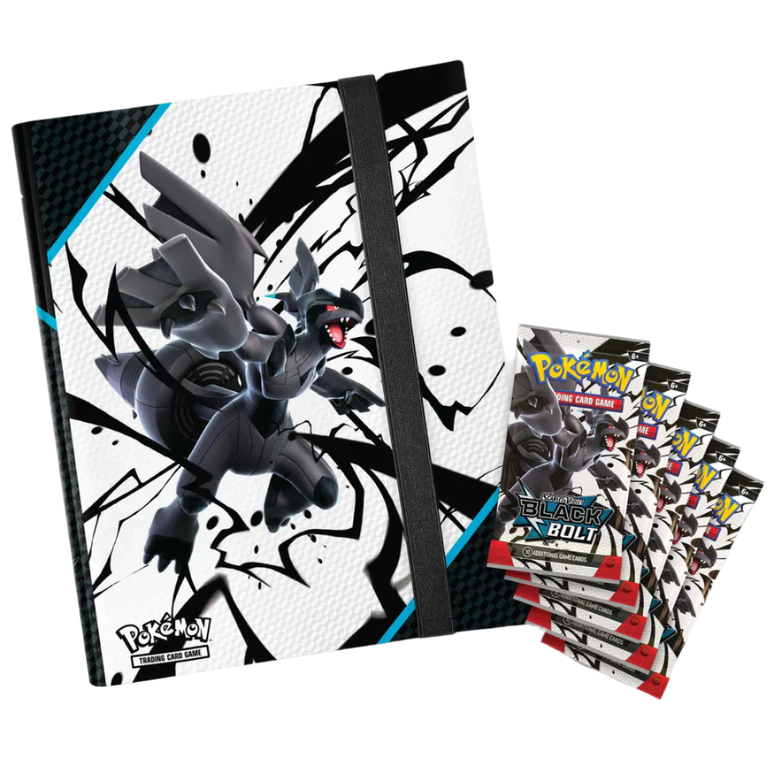 Pokémon TCG: Scarlet & Violet 10.5 - Black Bolt - Binder Collection Zekrom - Ultra Rare Cards