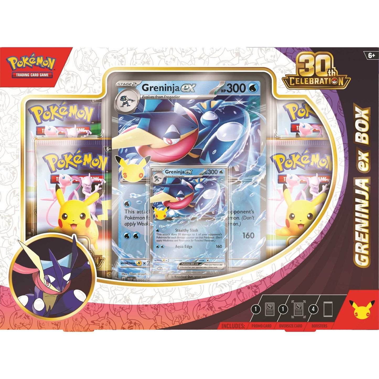 Pokémon TCG: ex Box - Greninja - 30th Celebration