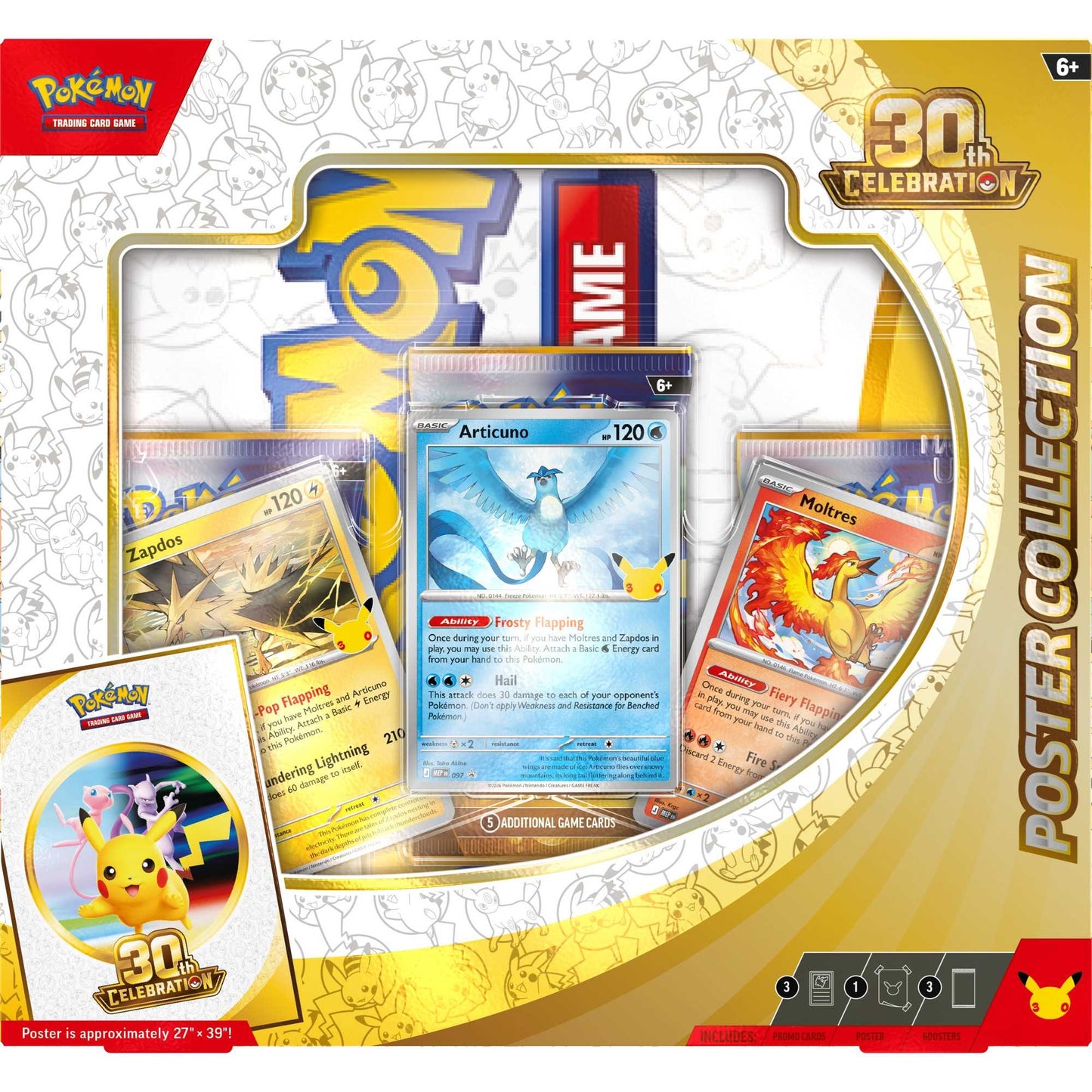 Pokémon TCG: Poster Collection - 30th Celebration