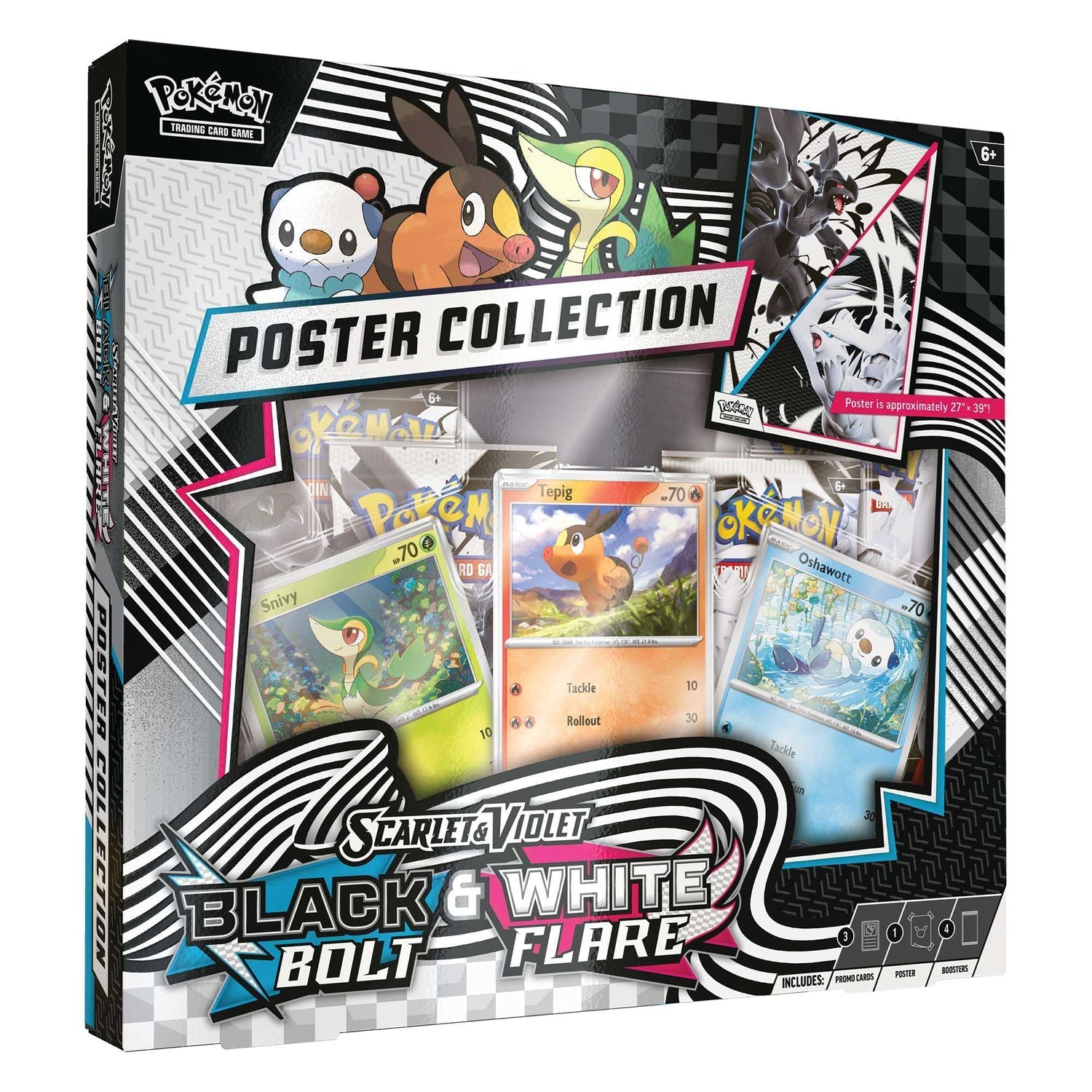 Pokmon TCG: Black Bolt & White Flare Unova Poster Collection Ultra Rare Emporium Pokmon TCG: Black Bolt & White Flare Unova Poster Collection Ultra Rare Emporium