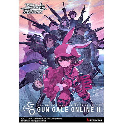 Weiss Schwarz - Gun Gale Online Extra Booster (6 Packs) - Ultra Rare Cards