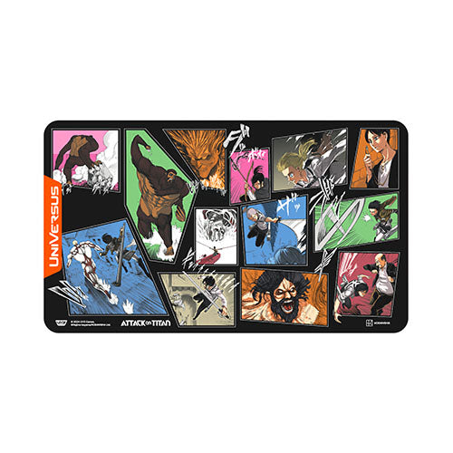 Universus CCG - Attack on Titan: Origins of Power Playmat - The Second Act - Ultra Rare Emporium