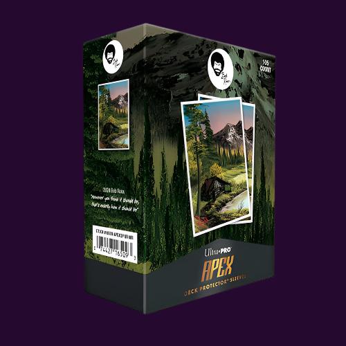 Bob Ross Mountain Retreat - 105ct Apex Deck Protector Sleeves Ultra Rare Emporium Bob Ross Mountain Retreat - 105ct Apex Deck Protector Sleeves Ultra Rare Emporium