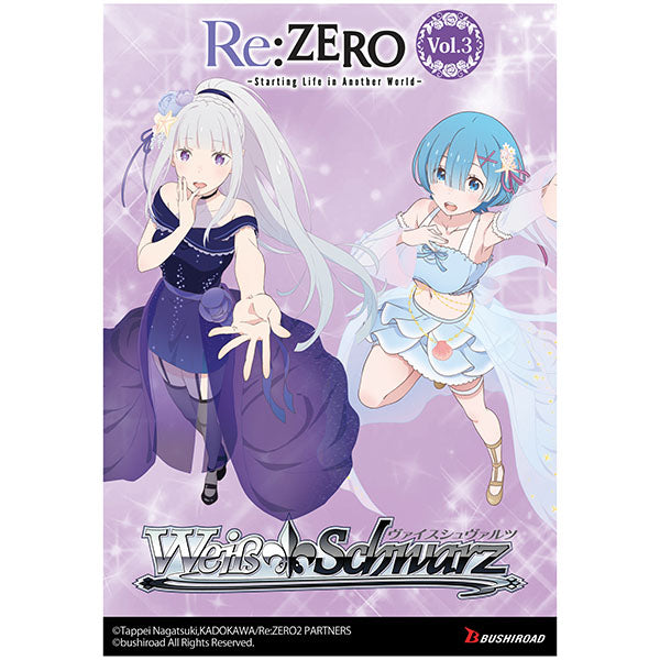 Weiss Schwarz - Re:ZERO -Starting Life in Another World- Vol.3
