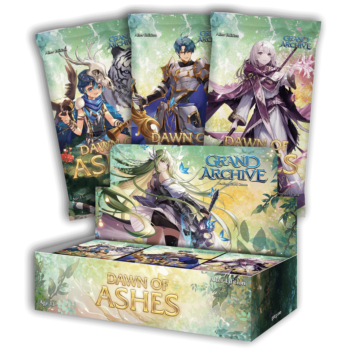 Grand Archive - Dawn of Ashes Alter Edition Booster Display (36 Packs) - Ultra Rare Cards