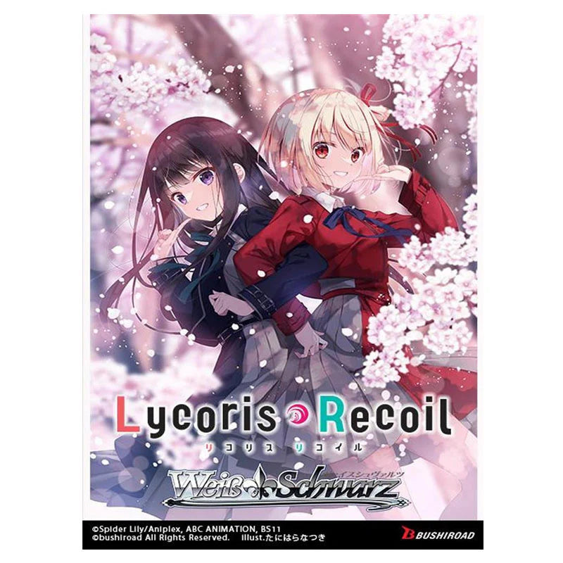 Weiss Schwarz - Lycoris Recoil Premium Booster (6 Packs) - Ultra Rare Emporium