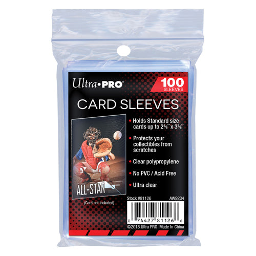 Ultra Pro - Standard Soft Sleeves 100pk