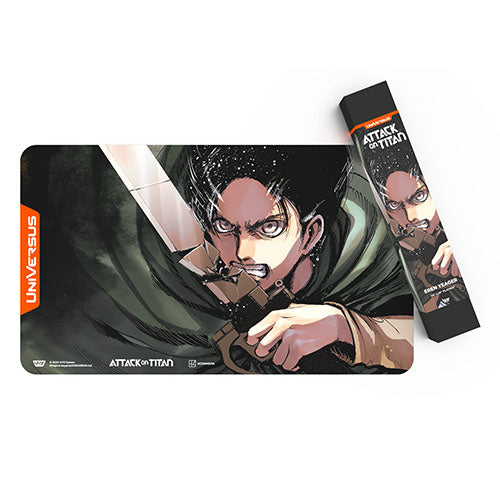 Universus CCG - Attack on Titan Playmat - Eren Yeager - Ultra Rare Emporium