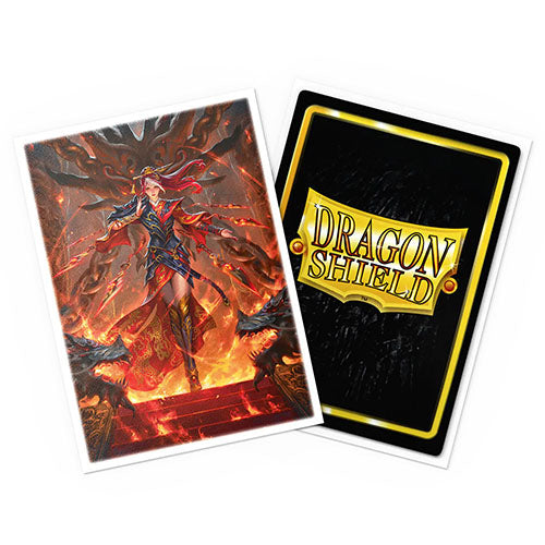 Dragon Shield - Matte Standard Size Sleeves 100pk - Flesh & Blood Cindra (10 Count) - Ultra Rare Emporium