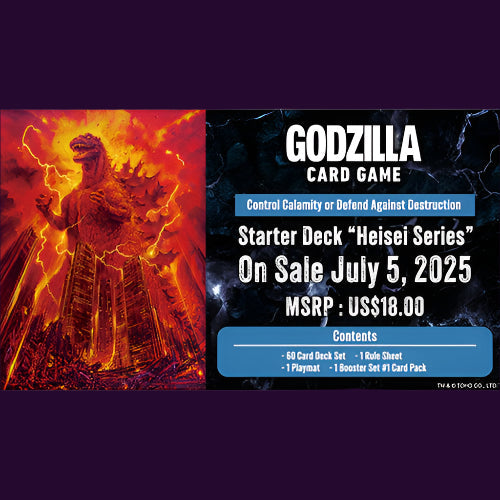 Godzilla Card Game - Heisei Series Starter Deck - Ultra Rare Emporium