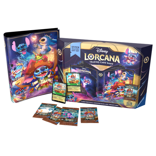 Disney Lorcana TCG Azurite Sea Set 6 - Stitch Collectors Gift Set