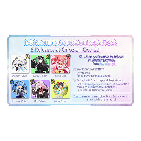 hololive OFFICIAL CARD GAME - English Edition Live Start Deck Shirakami Fubuki