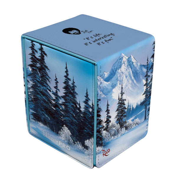 Ultra Pro - Bob Ross Winter Paradise - Alcove Flip Deck Box