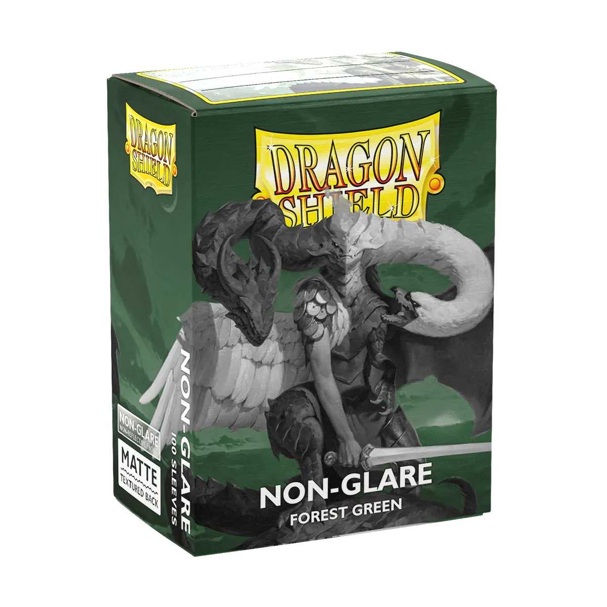 Dragon Shield Matte Non-Glare Sleeves Standard Size - Forest Green (100 Packs)