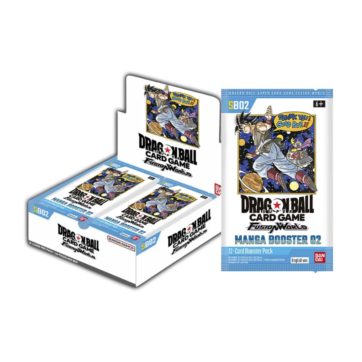 Dragon Ball Super CG- Fusion World: Manga Booster Box 02 (SB-02)