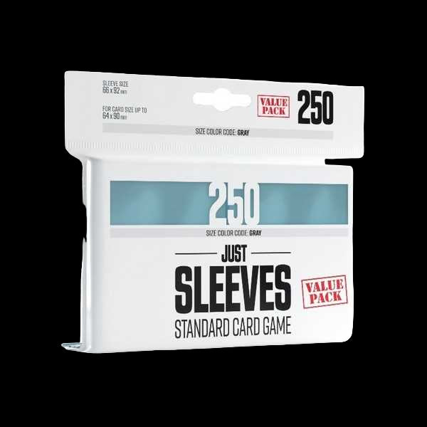 Just Sleeves: Standard Card Game Value Pack: Clear (250)