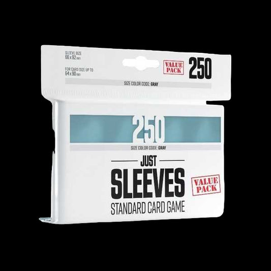 Just Sleeves: Standard Card Game Value Pack: Clear (250)