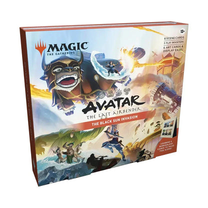 Box for 'Avatar: The Last Airbender' themed product with artwork and branding.