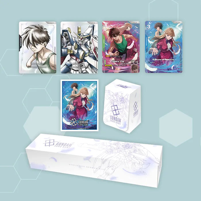 Gundam Card Game: Premium Accessory Set - Mobile Suit Gundam Wing- [PB01]