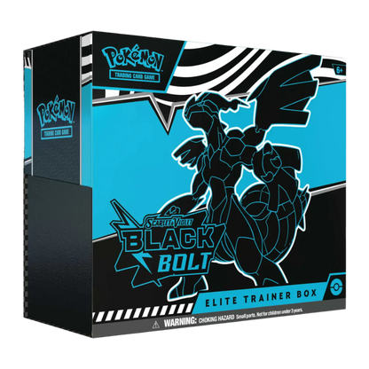 Pokémon TCG: Scarlet & Violet 10.5 - Black Bolt - Elite Trainer Box Zekrom - Ultra Rare Cards