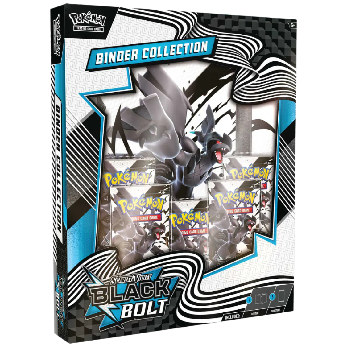 Pokémon TCG: Scarlet & Violet 10.5 - Black Bolt - Binder Collection Zekrom - Ultra Rare Cards