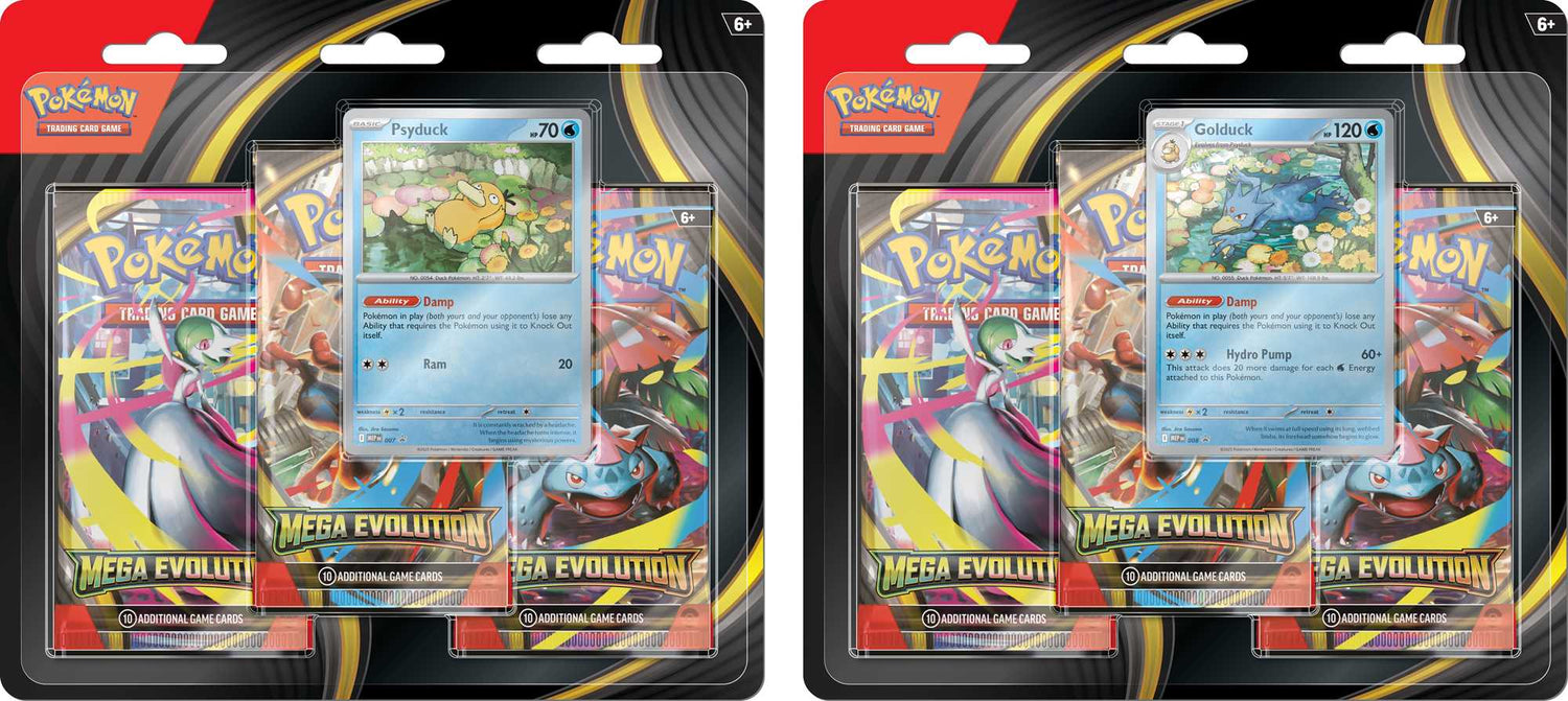 Pokémon TCG: Mega Evolution - 3-pack Blister