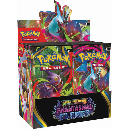 Pokémon trading card game boxes with colorful designs on a white background