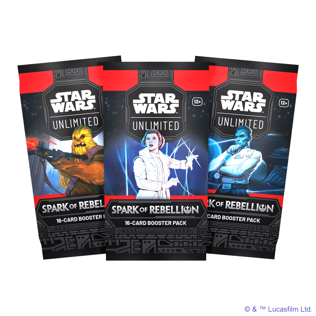 Star Wars: Unlimited Spark of Rebellion Booster Display (24 Packs)