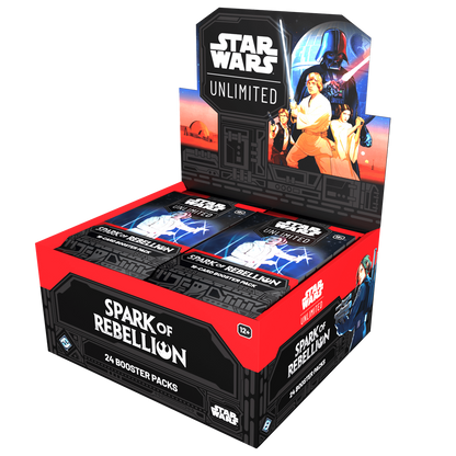 Star Wars: Unlimited Spark of Rebellion Booster Display (24 Packs)