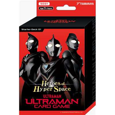 Ultraman Card Game - Starter Deck Heroes of Hyper Space English SD-01 - Ultra Rare Cards
