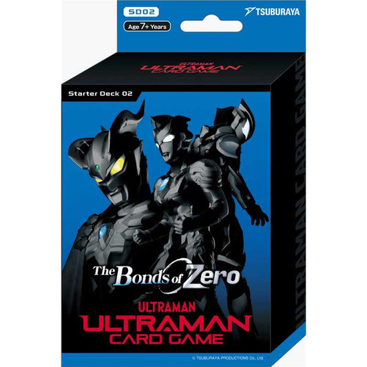 Ultraman Card Game - Starter Deck The Bonds of Zero English SD-02 - Ultra Rare Cards