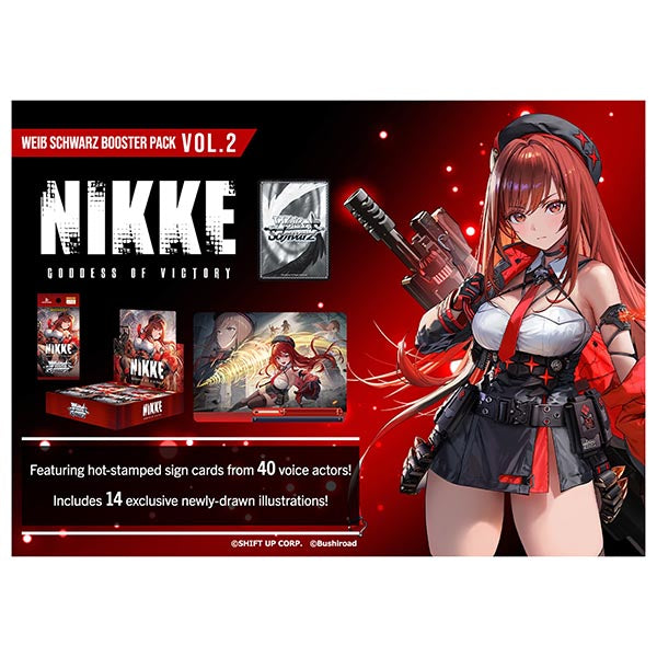 Weiss Schwarz - GODDESS OF VICTORY: NIKKE Vol.2 Booster Box (10 Packs)