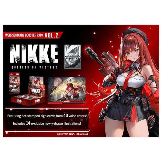 Weiss Schwarz - GODDESS OF VICTORY: NIKKE Vol.2 Booster Box (10 Packs)