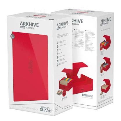 Ultimate Guard - Arkhive 800+ XenoSkin - Monocolor Red