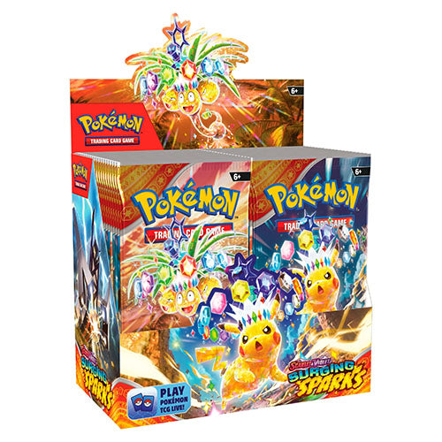Pokemon - Scarlet & Violet 8 Surging Sparks - Booster Box (36 Count) - Ultra Rare Cards