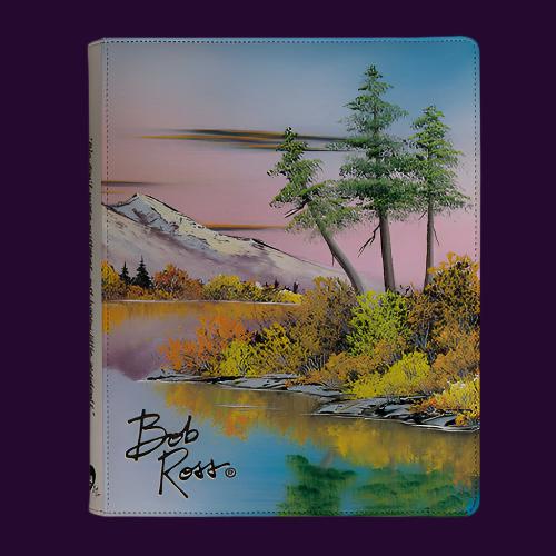 Bob Ross Mighty Mountain Lake - 9-Pocket Zippered PRO-Binder - Ultra Rare Emporium