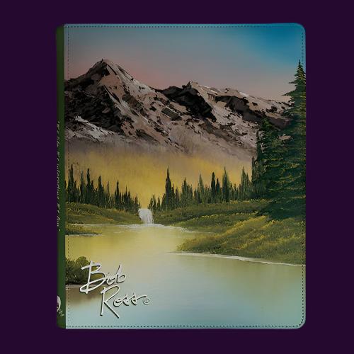 Ultra Pro - Bob Ross Mountain Retreat - 9-Pocket Zippered PRO-Binder - Ultra Rare Emporium