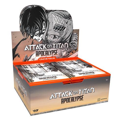 Universus CCG - Attack on Titan: Apocalypse Booster Box (24 Packs) - Ultra Rare Emporium